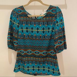 Aztec Blouse